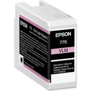 tinta epson ultrachrome pro10 25ml color magenta claro vivo