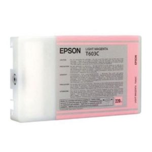 tinta epson stylus pro 7800/9800 220ml color magenta claro