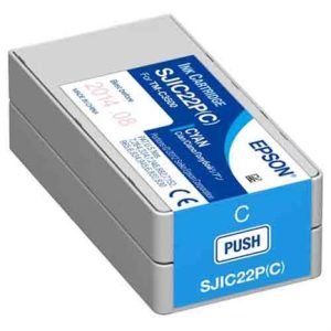 tinta epson cyan tm c3500 sjic22p