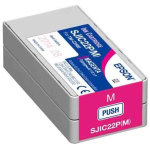 tinta epson magenta tm c3500 sjic22p