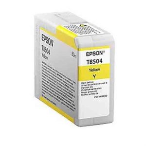 tinta epson sc p800 80ml color amarillo
