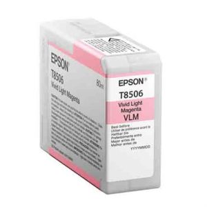tinta epson sc p800 80ml color magenta claro vivo