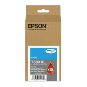 tinta epson 788xxl capacidad extra alta wf 5190/wf 5690 color cian