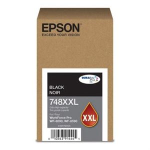 tinta epson t748xxl capacidad extra alta wf 6090/wf 6590 color negro