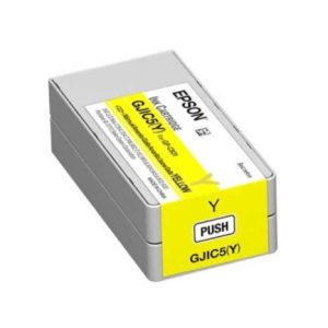 tinta epson gjic5 colorworks c831 color amarillo