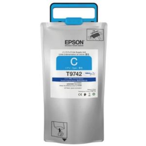 tinta epson t974 extra alta capacidad wf c869r color cian