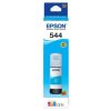 tinta epson original t544 al ecotank l1110/l3110/l3150/l5190 color cian