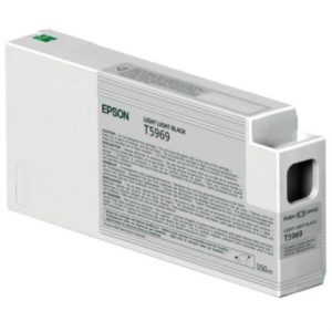 tinta epson stylus pro 7900/9900 350ml color negro claro