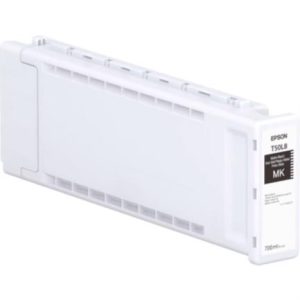 tinta epson t50l ultrachrome xd3 700ml color negro mate