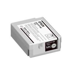 tinta epson sjic41p mk para colorworks c4000 color negro mate