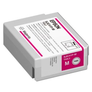 tinta epson sjic41p m para colorworks c4000 color magenta