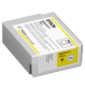 tinta epson sjic41p y para colorworks c4000 color amarillo