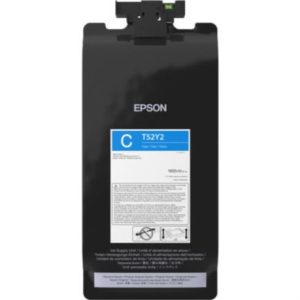 tinta epson ultrachrome t52y xd3 alta capacidad 1.6l color cian