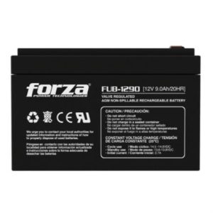 batería forza fub 1290 sellada 12v/9ah recargable agm sin mantenimiento