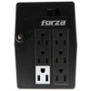 ups forza nt 511 interactivo 500va/250w 6 salidas rj11 torre 120v negro