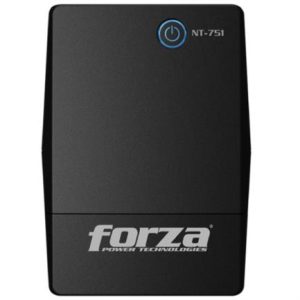 ups forza nt 751 interactivo 750va/375w 6 salidas rj11 torre 120v negro