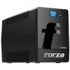 ups forza sl 801ul interactivo inteligente 800va/480w 6 salidas lcd táctil torre 120v negro