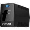 ups forza sl 801ul interactivo inteligente 800va/480w 6 salidas lcd táctil torre 120v negro