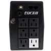 ups forza sl 801ul interactivo inteligente 800va/480w 6 salidas lcd táctil torre 120v negro