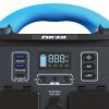 generador eléctrico portátil forza fpp t300 300w tomas 2ac/6dc 2 ventiladores pantalla lcd panel de control integrado