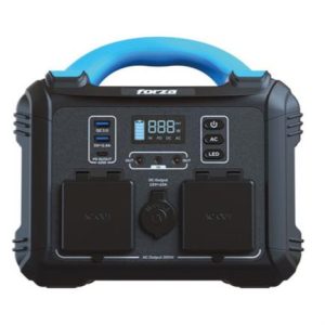 generador eléctrico portátil forza fpp t300 300w tomas 2ac/6dc 2 ventiladores pantalla lcd panel de control integrado