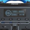 generador eléctrico portátil forza fpp t700 700w tomas 2ca/8cc 2 ventiladores pantalla lcd panel de control integrado