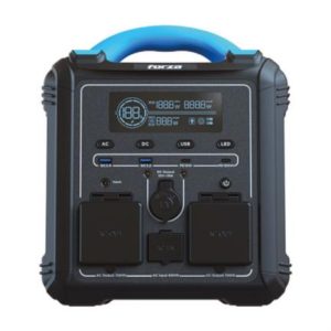 generador eléctrico portátil forza fpp t700 700w tomas 2ca/8cc 2 ventiladores pantalla lcd panel de control integrado
