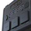 generador elétrico portátil forza fpp t1200 1200w tomas 3ca/8cc 3.75v 2 ventiladores pantalla lcd panel de control integrado