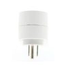 protector de voltaje forza fvp 1201b 900j/1800w capacidad de protección y temporizador giro de 350° rj45 120v blanco