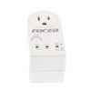 protector de voltaje forza fvp 1201b 900j/1800w capacidad de protección y temporizador giro de 350° rj45 120v blanco