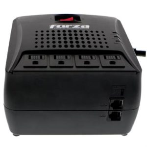 regulador automático de voltaje forza fvr 3001m 3000va/1500w 4 salidas rj45 120v