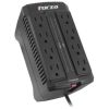 regulador automático de voltaje forza fvr 901m 900va/450w 8 salidas montaje pared 120v