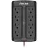 regulador automático de voltaje forza fvr 901m 900va/450w 8 salidas montaje pared 120v