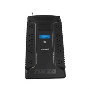 ups forza regulador ht 650lcd 650va/390w 120v 12 salidas nema 5 15r onda senoidal simulada 50/60hz negro