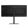 monitor gigabyte gamer curvo 34" lcd 3440x1440 ultra wide quad hd freesync 120h hdmi/displayport negro