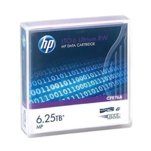 cartucho datos hpe lto 6 ultrium rw 6.25 tb