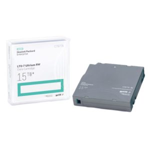 cartucho de datos hpe lto 7 ultrium 15tb rw