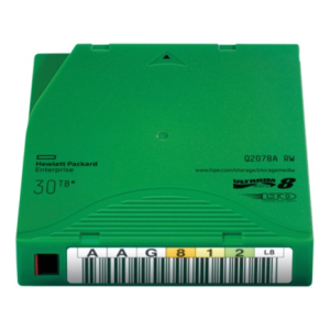 cartucho datos hpe lto 8 ultrium 30 tb rw