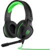 audífonos hp usb led 400 pavillion gaming color negro verde