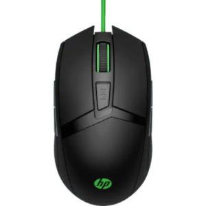 mouse hp 300 pavilion gaming 5000 dpi color negro verde