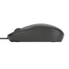 mouse hp 125 alámbrico usb negro sensor Óptico 1200 dpi 3 botones cable 1.8 m compatible con windows