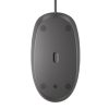 mouse hp 125 alámbrico usb negro sensor Óptico 1200 dpi 3 botones cable 1.8 m compatible con windows