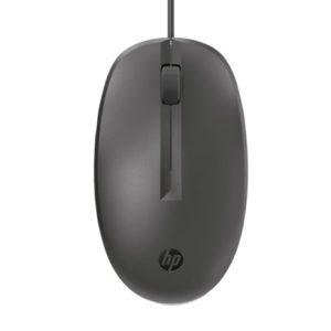 mouse hp 125 alámbrico usb negro sensor Óptico 1200 dpi 3 botones cable 1.8 m compatible con windows