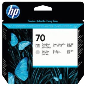 cabezal hp lf de impresión 70 lt photo color negro gris