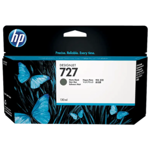 tinta hp lf negro mate designjet 727 130ml