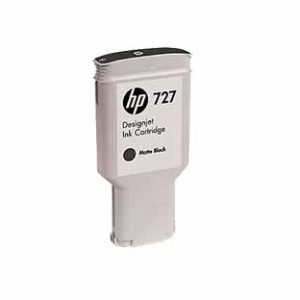 tinta hp lf negro mate designjet 727 300ml