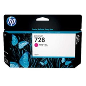 tinta hp lf 728 designjet magenta 300ml