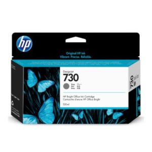 tinta hp designjet 730 lf 130ml color gris