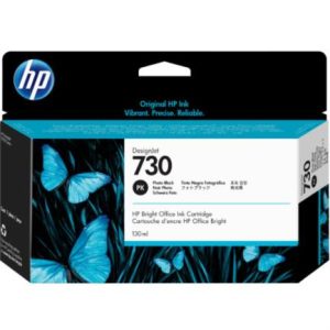 tinta hp designjet 730 130ml color negro fotográfico