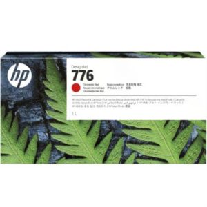 tinta hp lf 776 cromática 1l color rojo